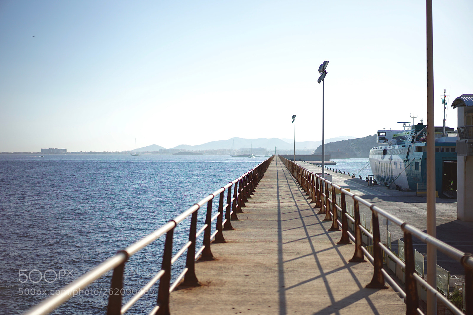 Sony a7 II sample photo. Ferry terminal photography