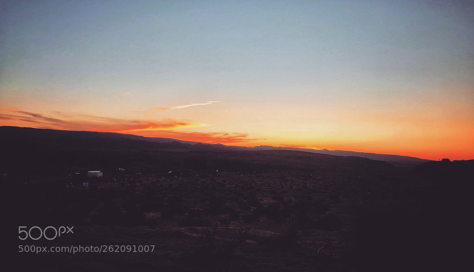 Apple iPhone 8 sample photo. Desert sunset  photography