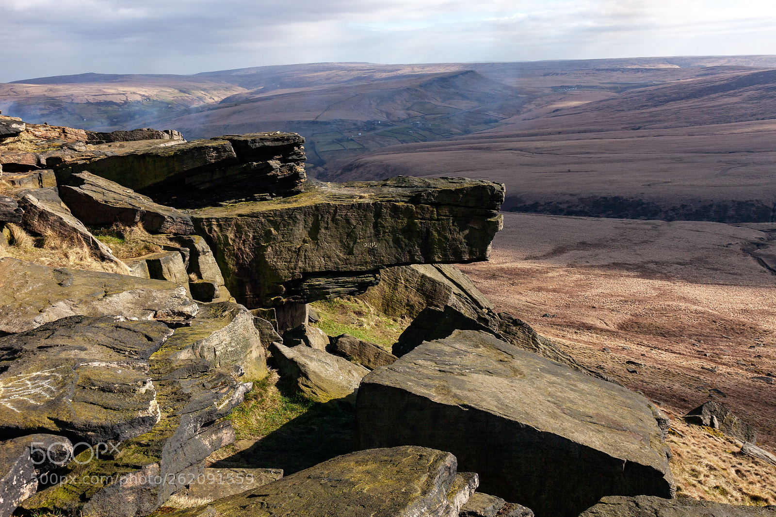 Canon EOS 5D Mark II sample photo. Moorland view photography