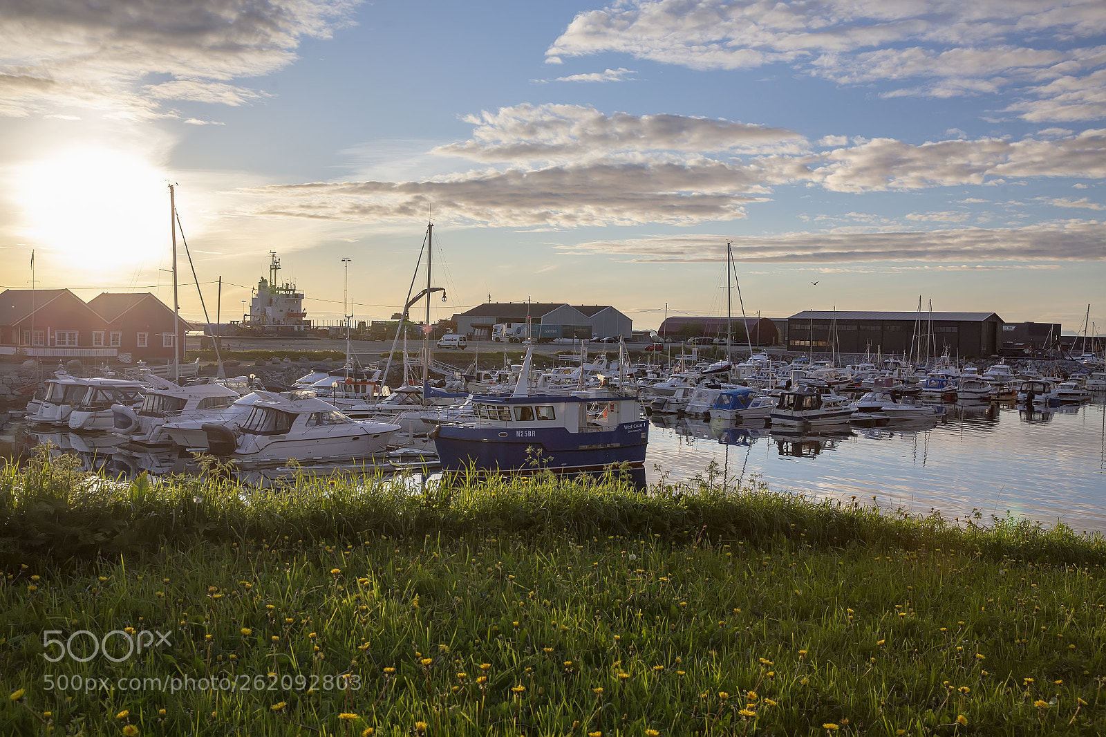 Canon EOS 6D sample photo. Sunset in harbour photography