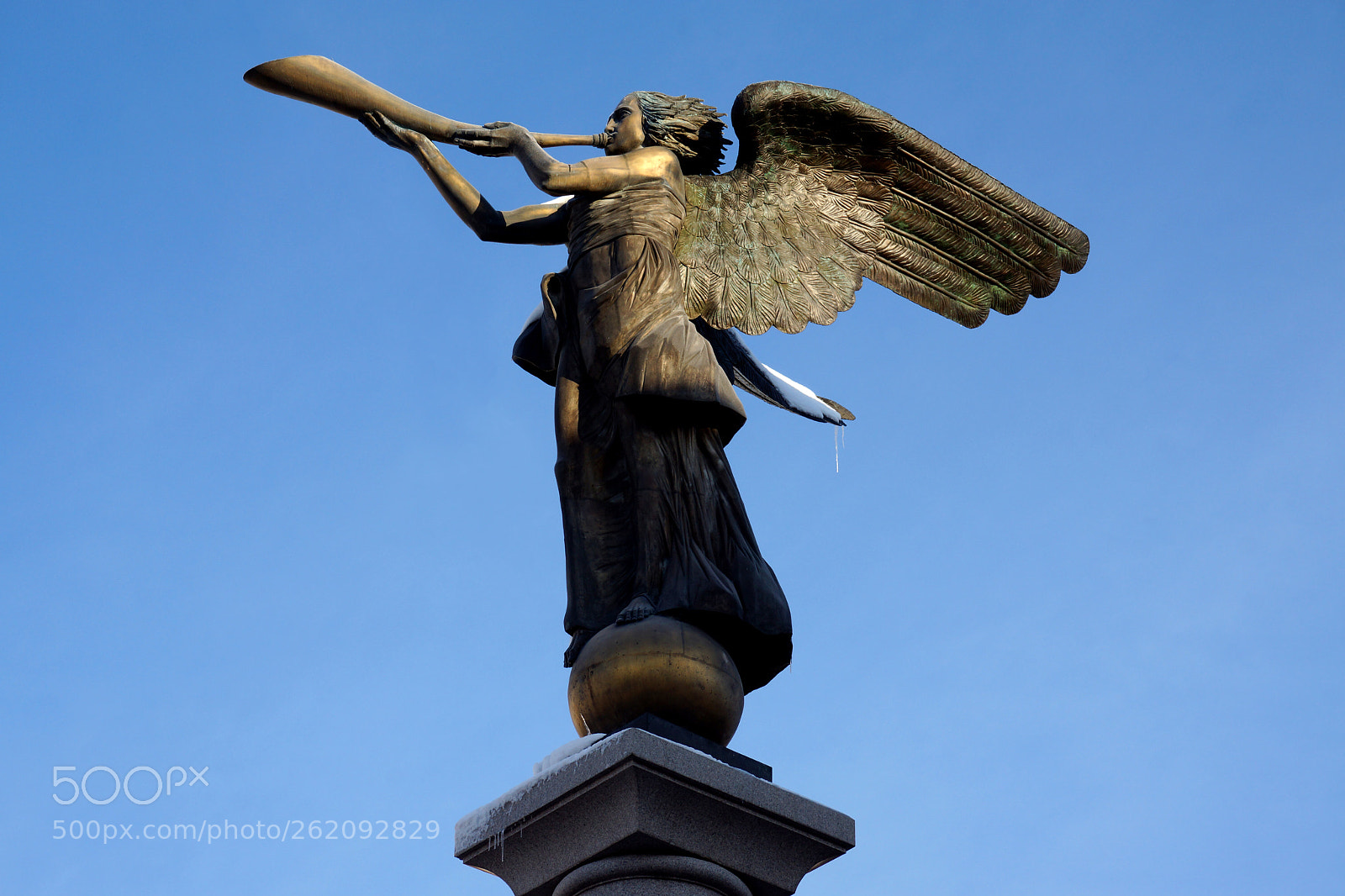 Sony SLT-A65 (SLT-A65V) sample photo. Angel of uzupis, vilnius photography