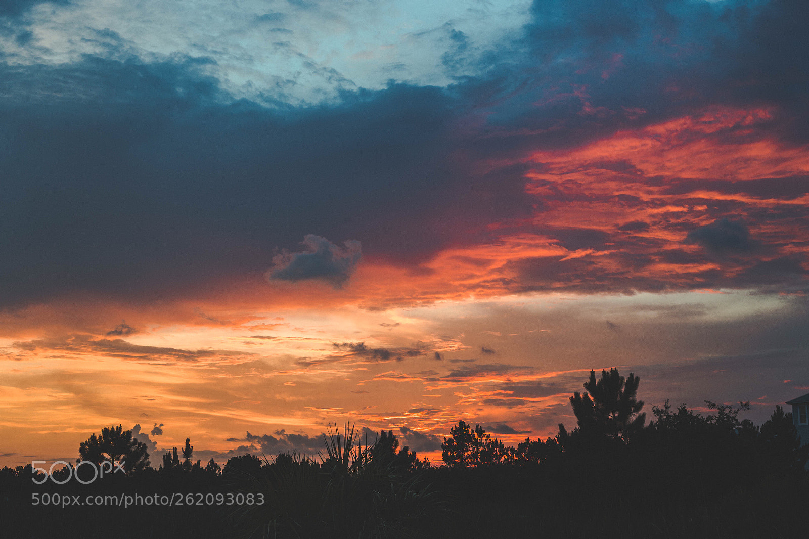 Canon EOS 6D sample photo. Fiery sunset photography