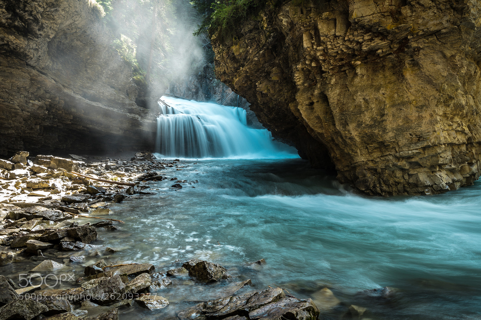 Sony a7 II sample photo. Johnston canyon photography