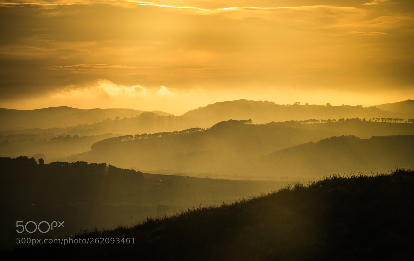 Sony Cyber-shot DSC-RX10 III sample photo. Rolling hills at sunset photography