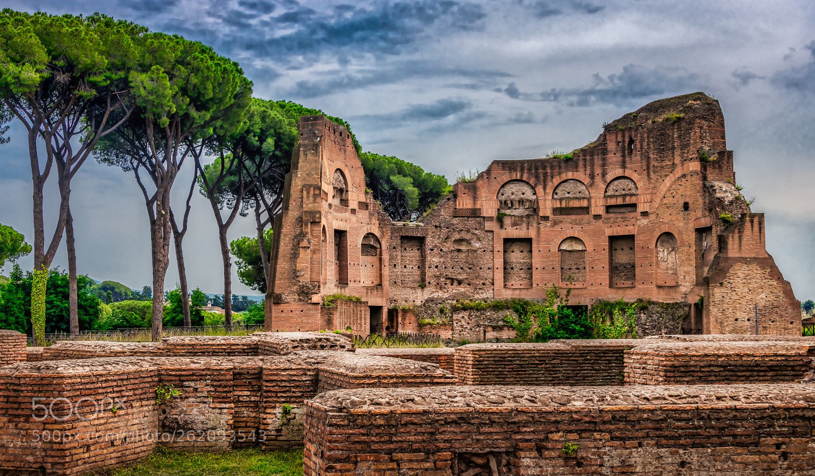 Nikon D850 sample photo. Flavian palace grounds photography