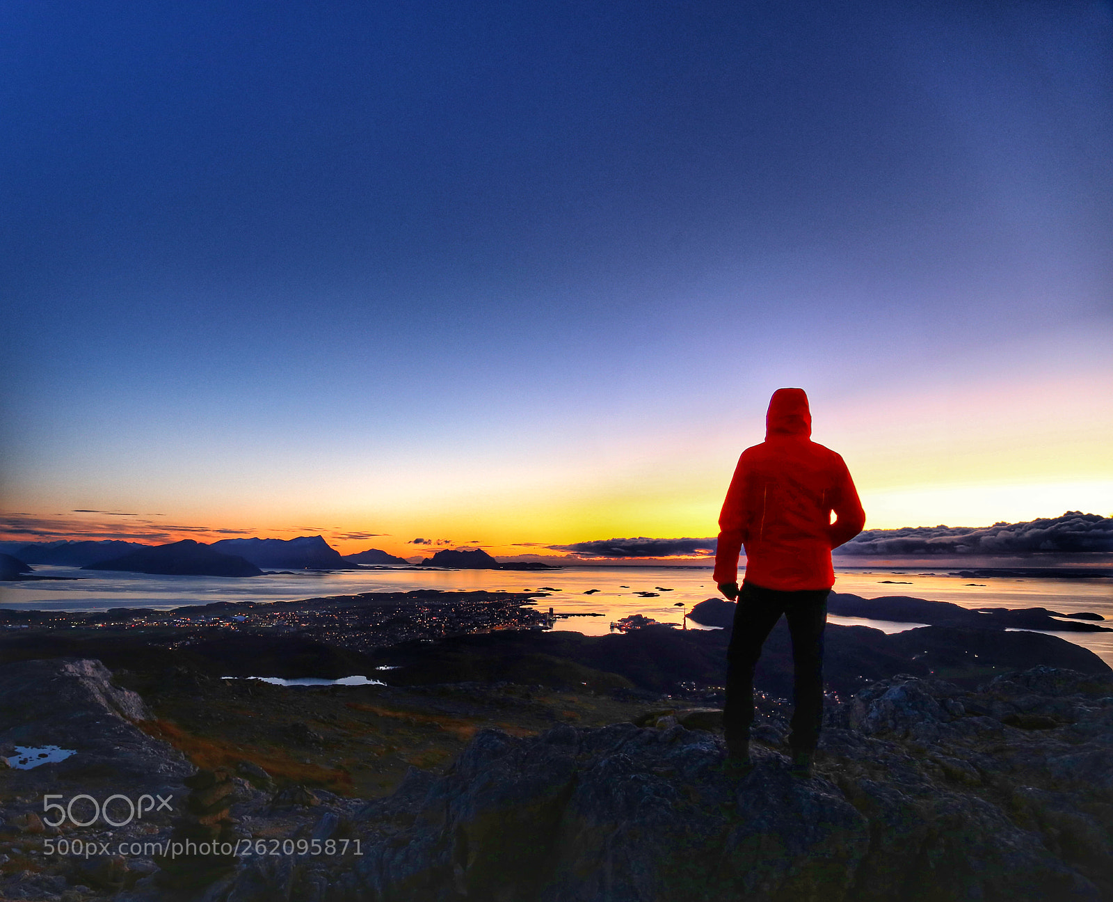 Canon EOS 6D sample photo. Blue hour in norway photography