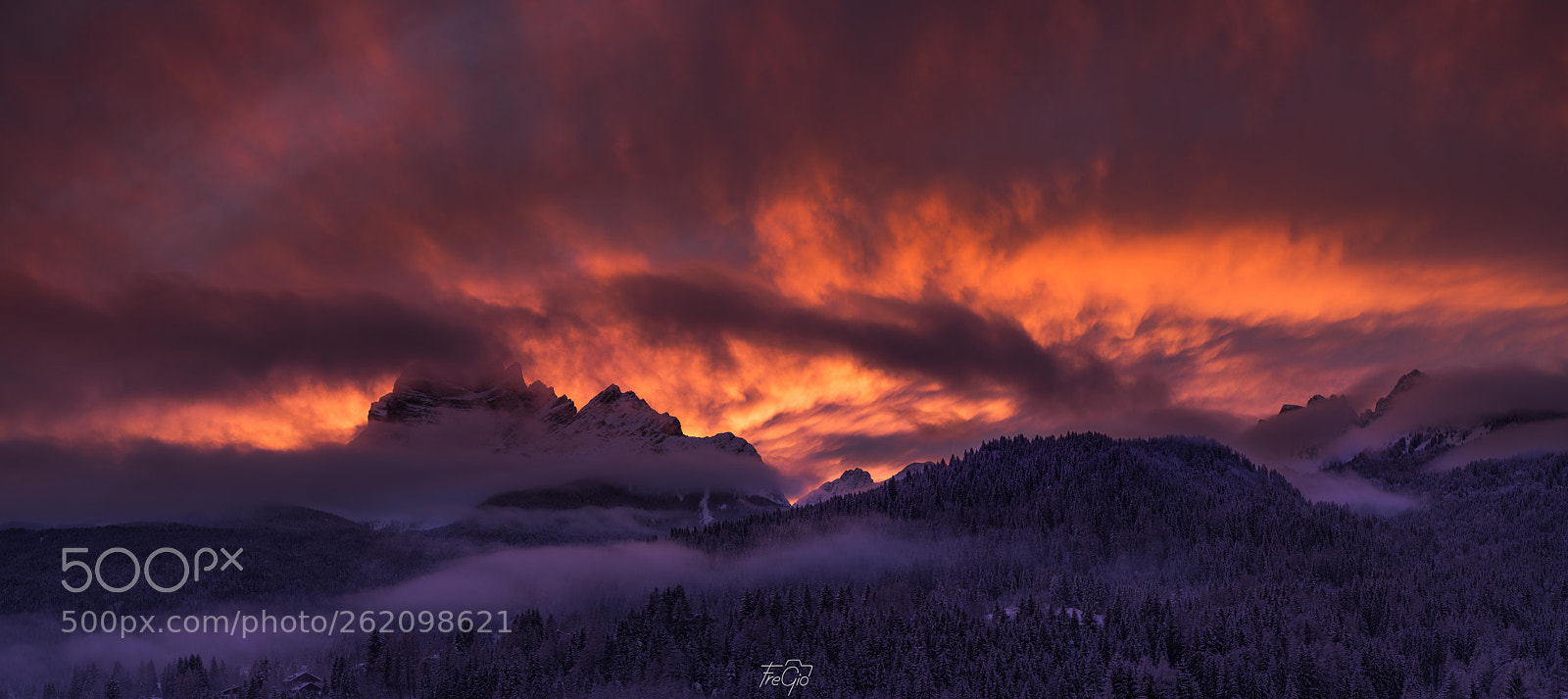 Nikon D810 sample photo. Fire sky photography