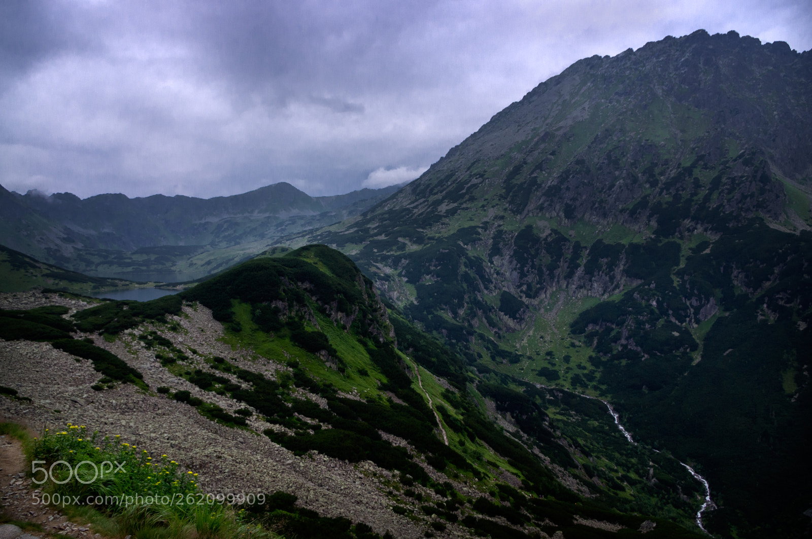 Pentax K-r sample photo. Two valleys... photography