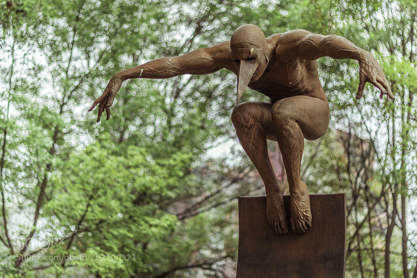 Canon EOS 7D Mark II sample photo. Estatua photography