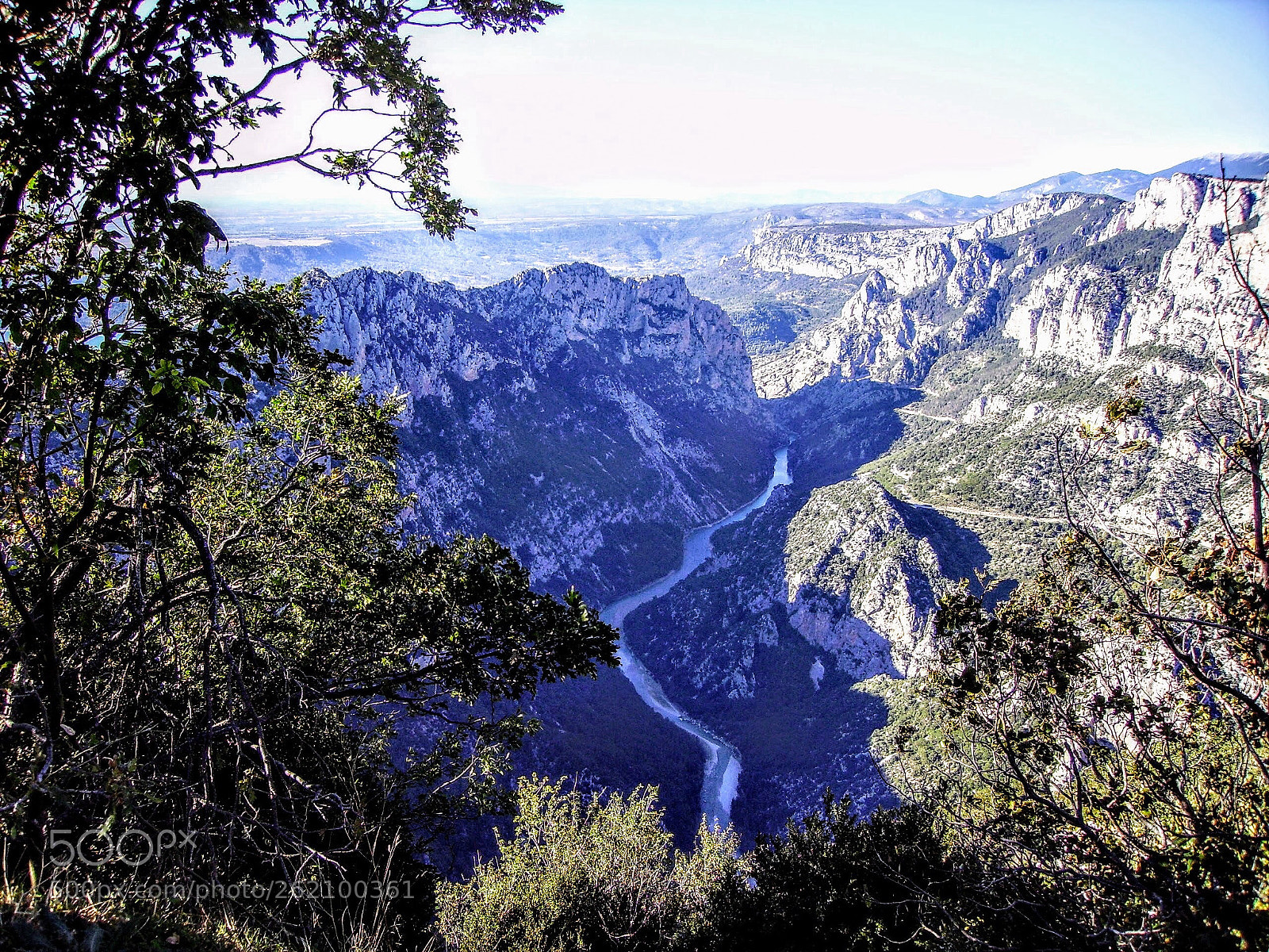 Pentax OPTIO 50 sample photo. Gorges du verdon  photography