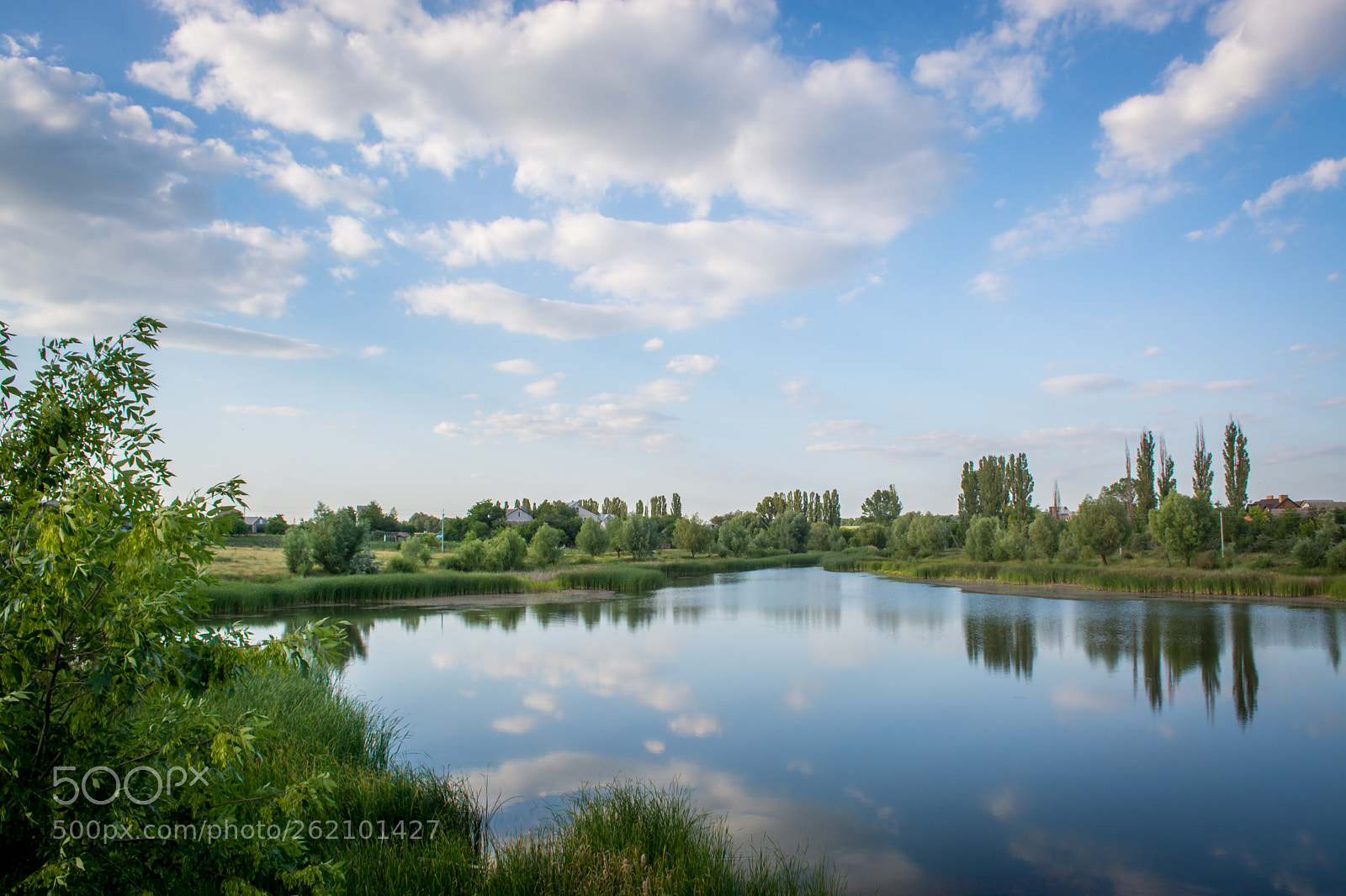 Nikon D5200 sample photo. Evening pond photography