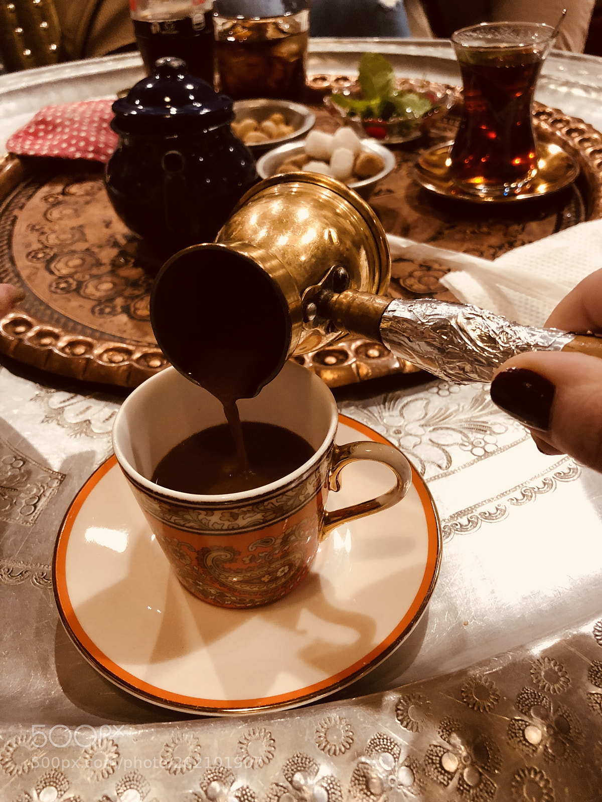 Apple iPhone 8 Plus sample photo. French coffee in kuwait ??  photography