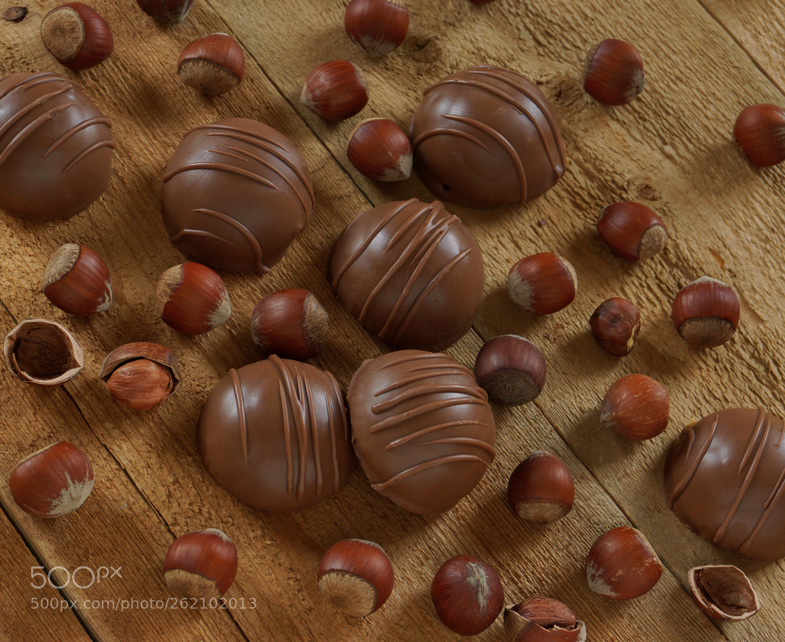 Sony SLT-A65 (SLT-A65V) sample photo. Hazelnut chocolates photography
