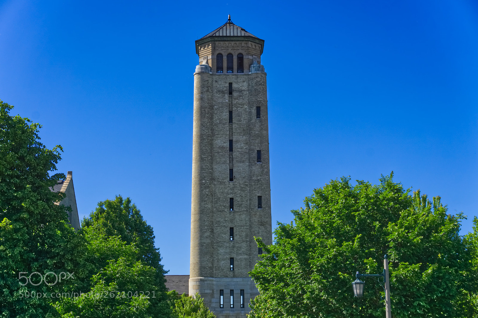 Sony a6000 sample photo. Fort sheridan water tower photography