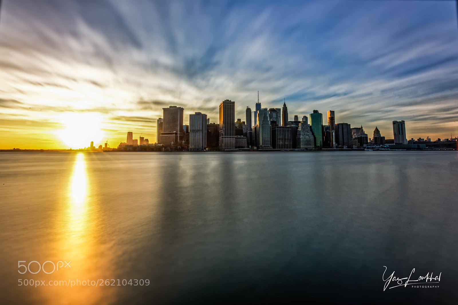 Nikon D850 sample photo. Manhattan sunset long exposure photography
