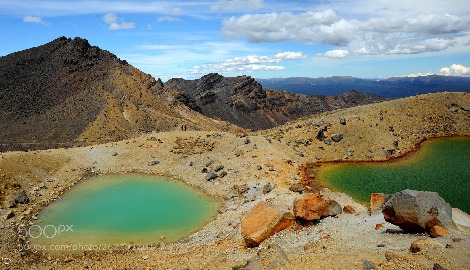 Nikon D700 sample photo. Tongariro national park lakes photography