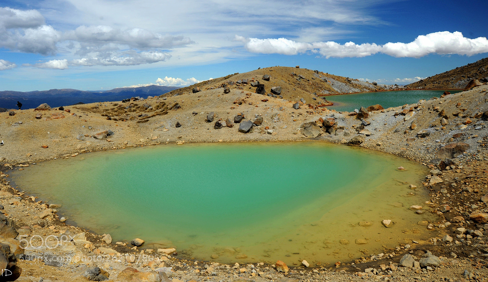 Nikon D700 sample photo. Tongariro national park lakes photography