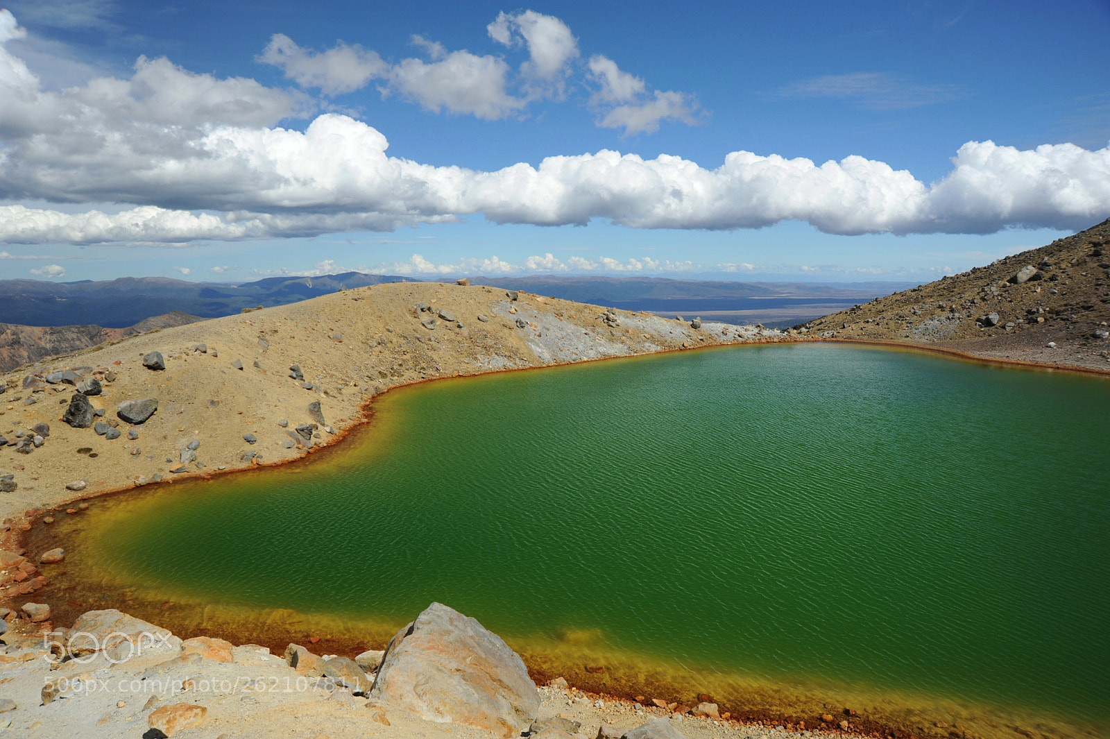 Nikon AF Nikkor 24-85mm F2.8-4D IF sample photo. Tongariro national park lakes photography