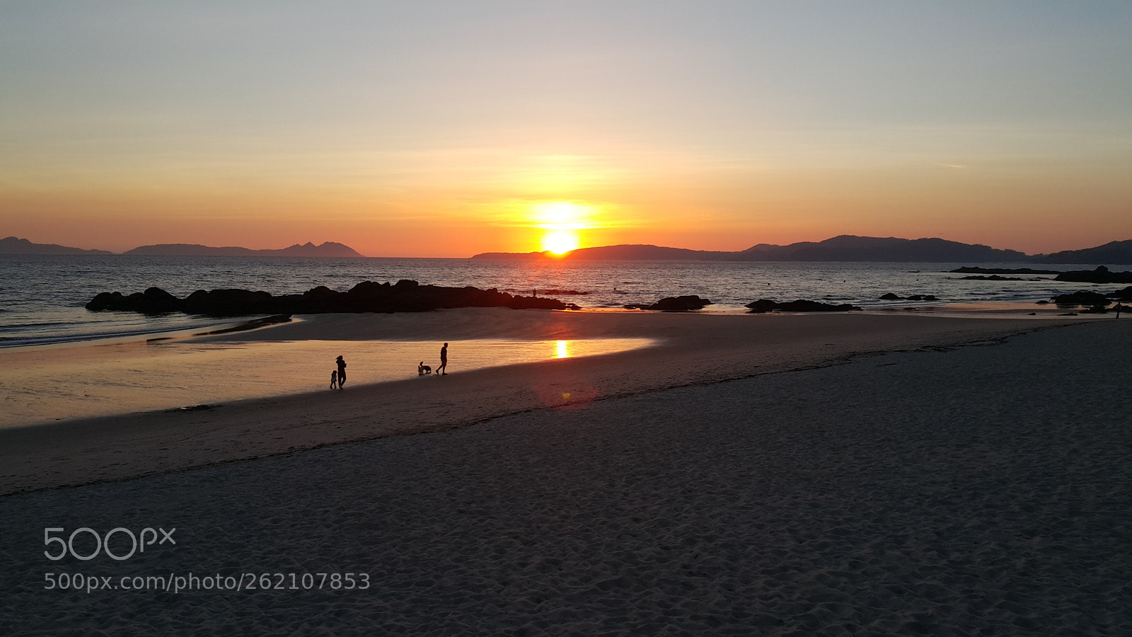 Samsung Galaxy Note4 sample photo. Sunset on the beach photography