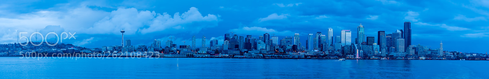 Sony a7R III sample photo. Pano of seattle photography