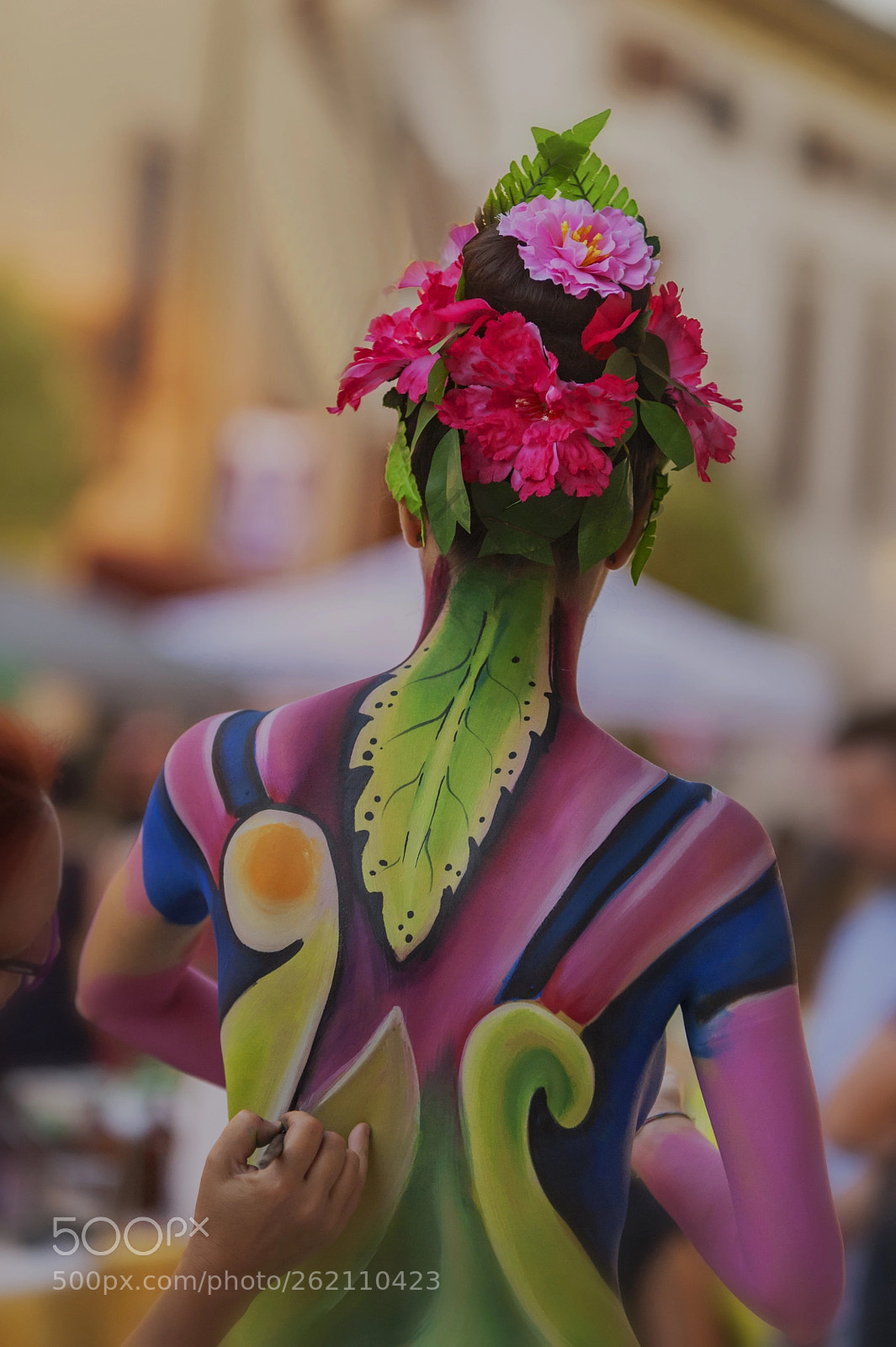 Nikon D700 sample photo. Body  painting photography