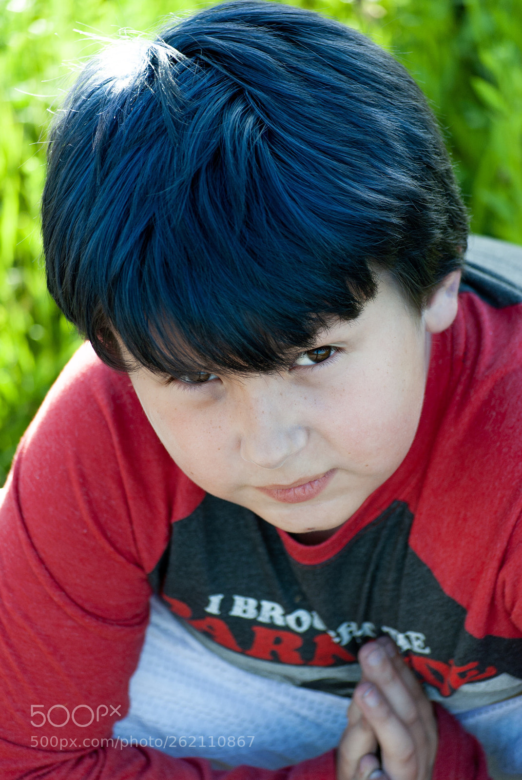 Nikon D3000 sample photo. Little boy blue photography