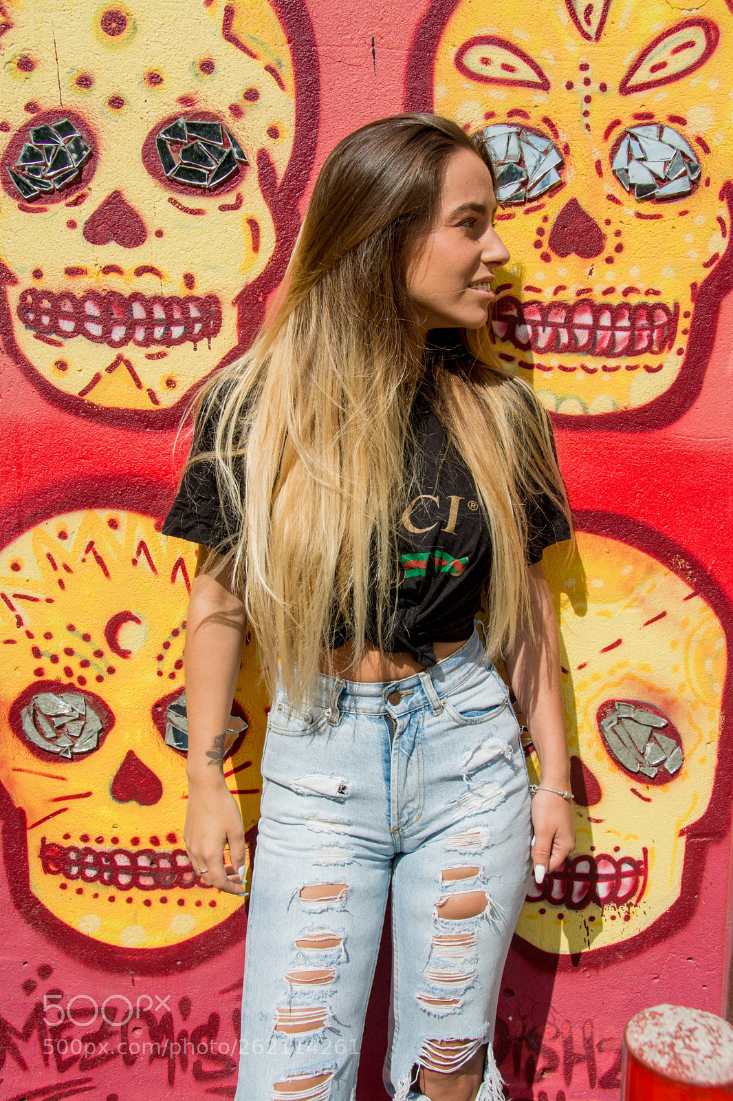 Nikon D7100 sample photo. Blonde fashion outdoors photography