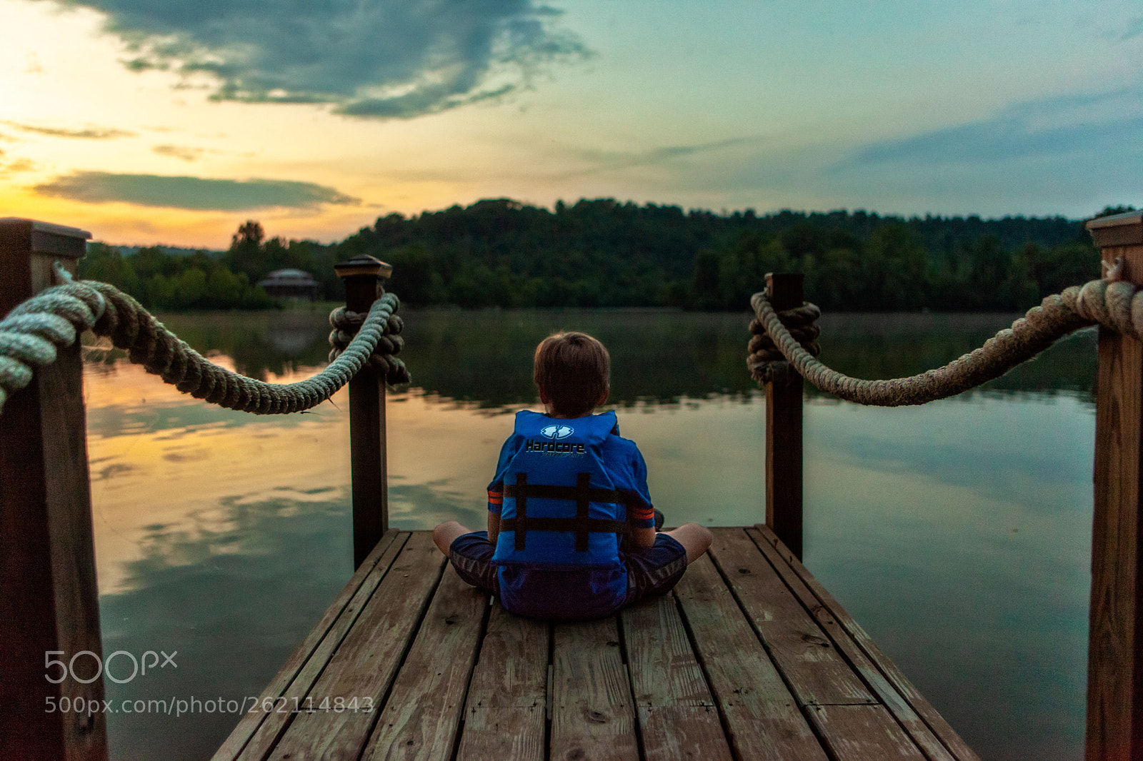 Canon EOS 5D Mark II sample photo. Sitting on the dock photography