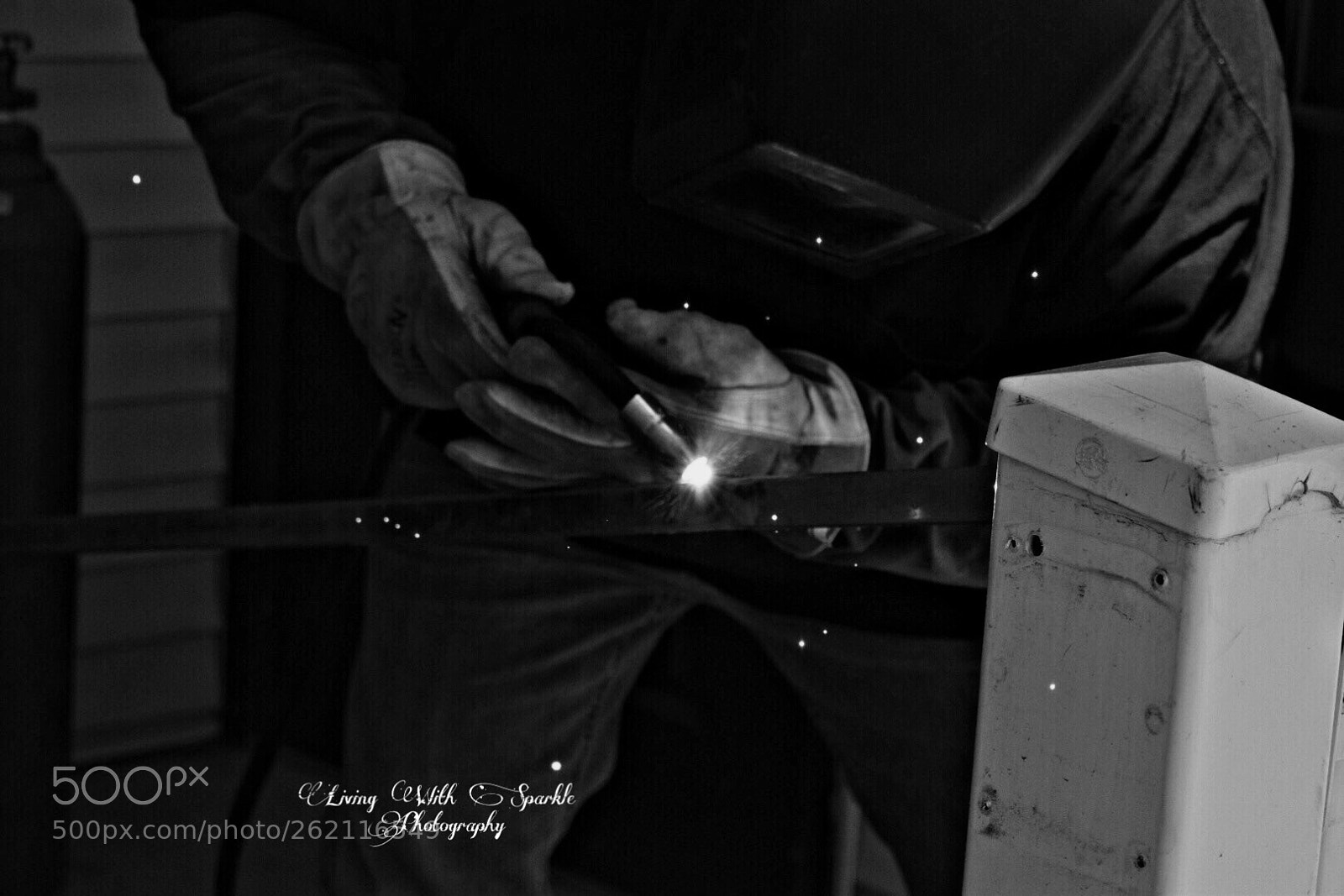 Nikon D5300 sample photo. Blue collar welder photography