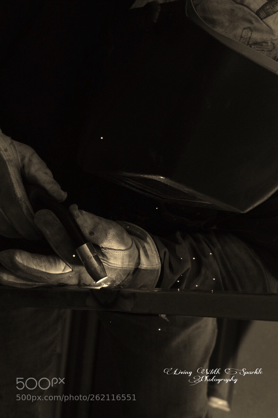 Nikon D5300 sample photo. Blue collar welder photography
