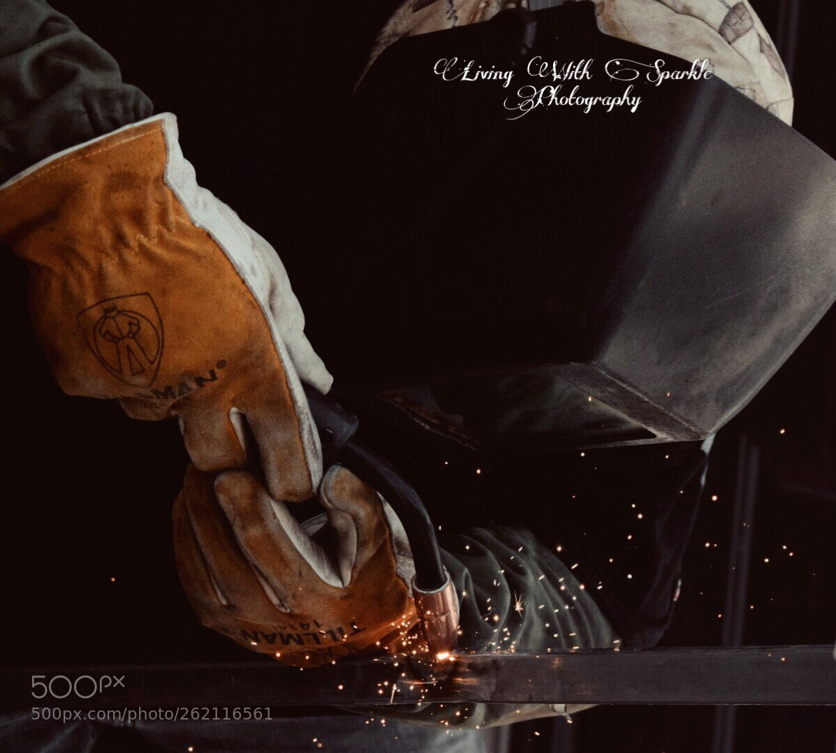Nikon D5300 sample photo. Blue collar welder photography
