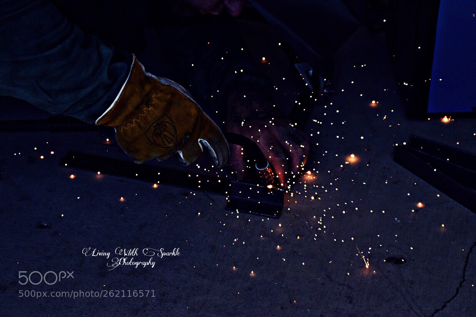 Nikon D5300 sample photo. Blue collar welder photography