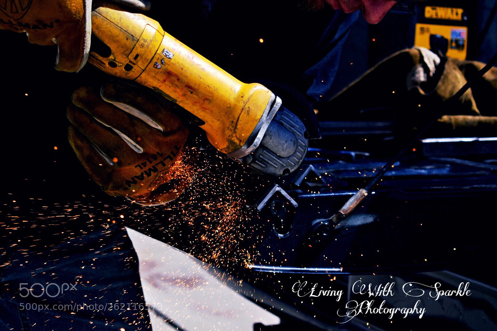 Nikon D5300 sample photo. Blue collar welder photography