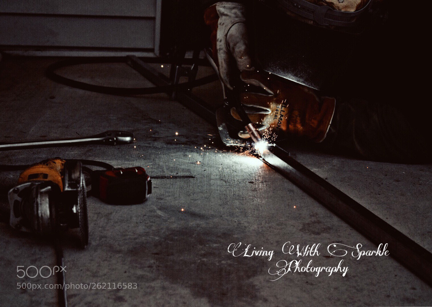 Nikon D5300 sample photo. Blue collar welder photography