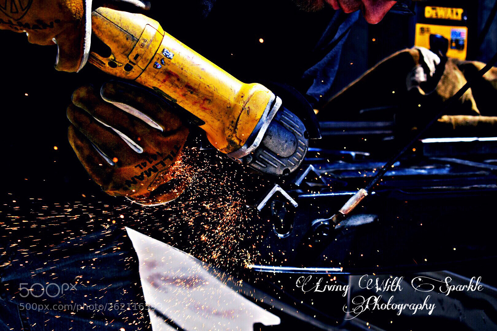 Nikon D5300 sample photo. Blue collar welder photography