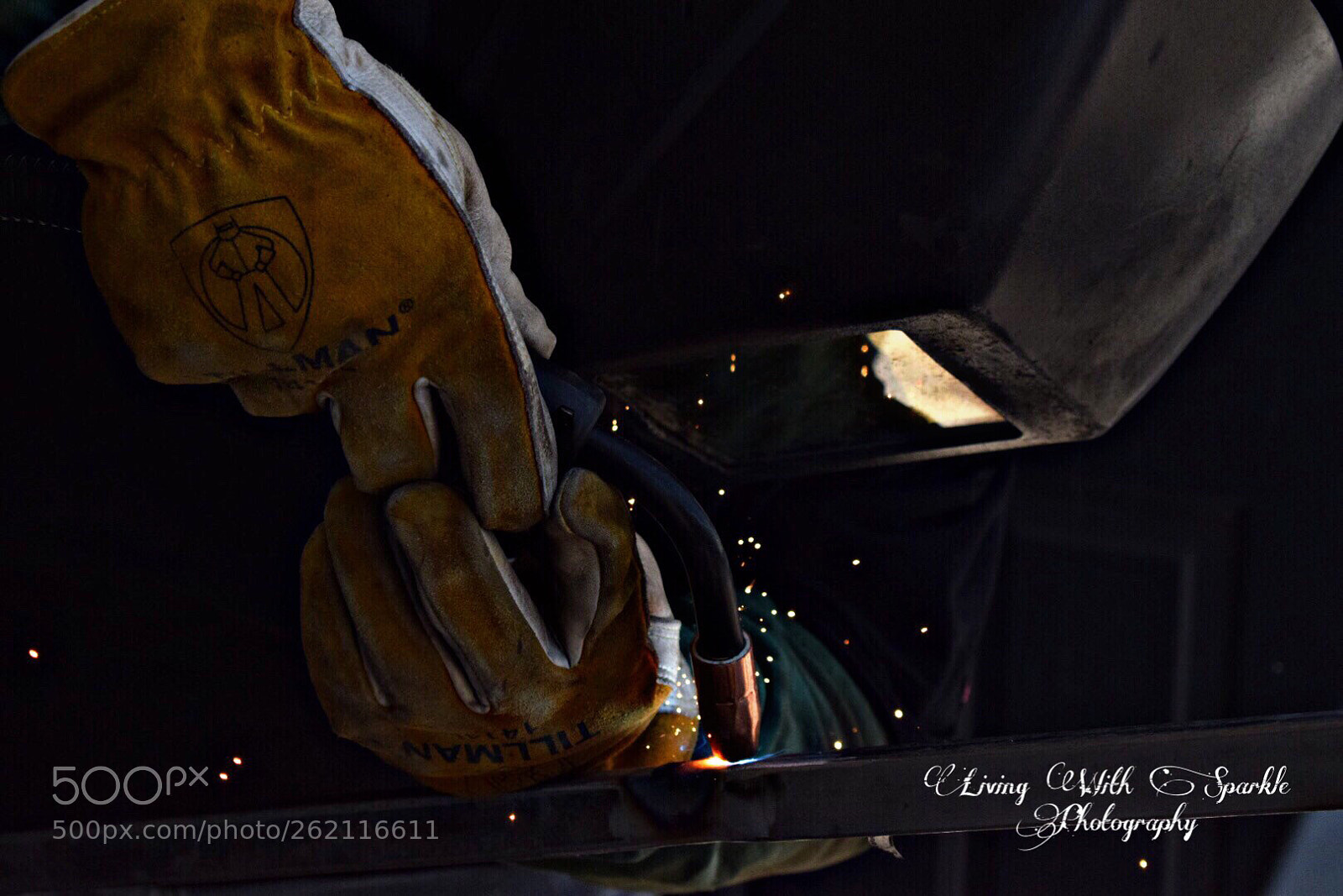 Nikon D5300 sample photo. Blue collar welder photography