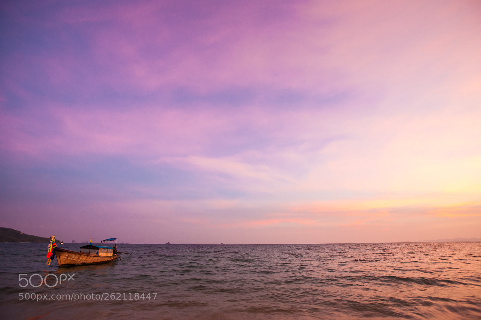Canon EOS 5D sample photo. Skiff at sunset photography