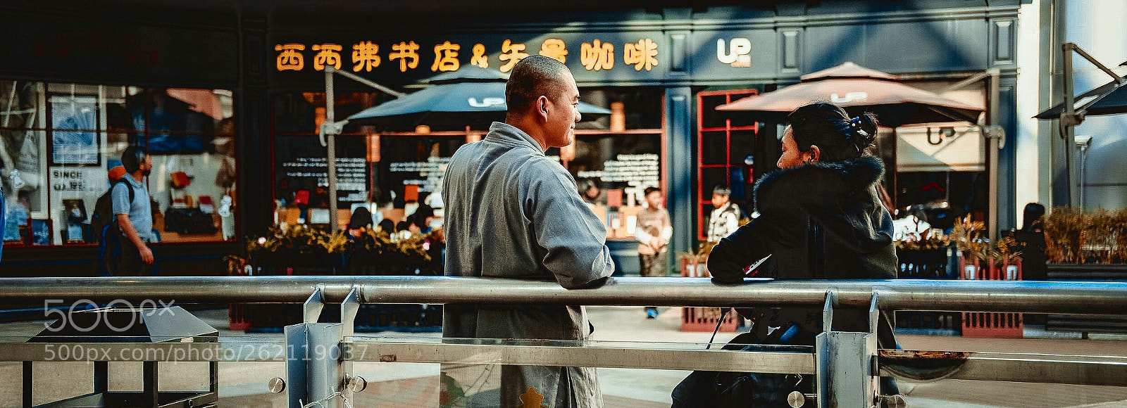 Fujifilm X-T2 sample photo. Monk in shenzhen  photography
