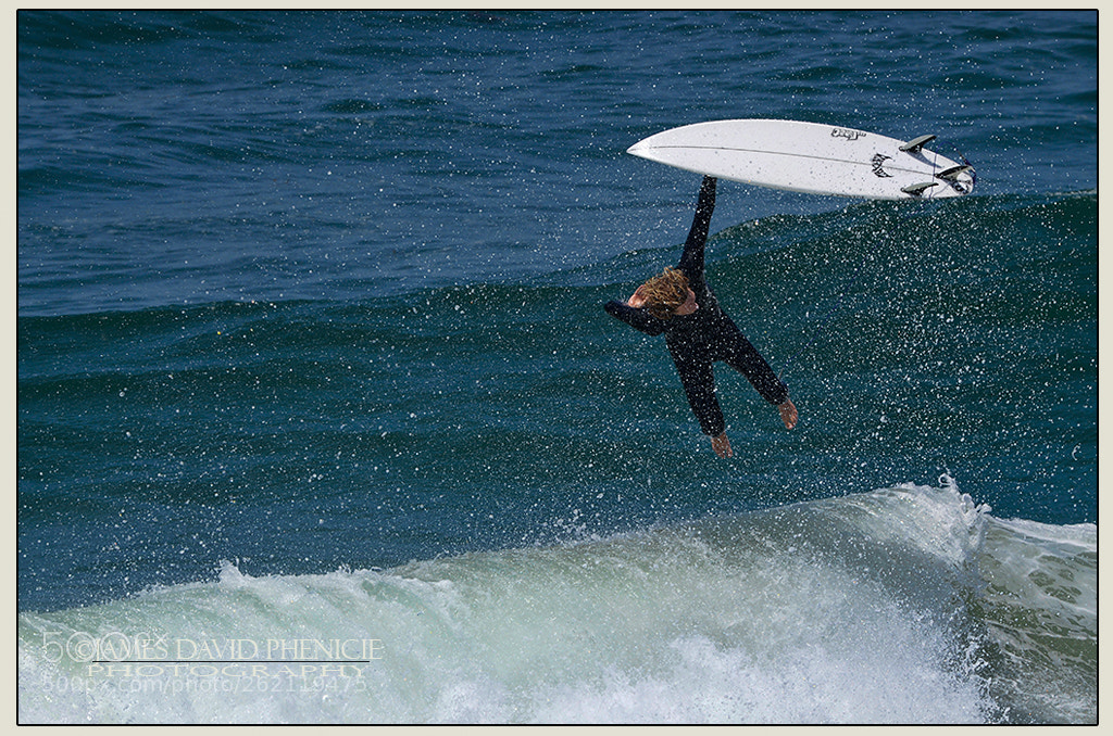 Nikon D7000 sample photo. Surf's up series hanging photography