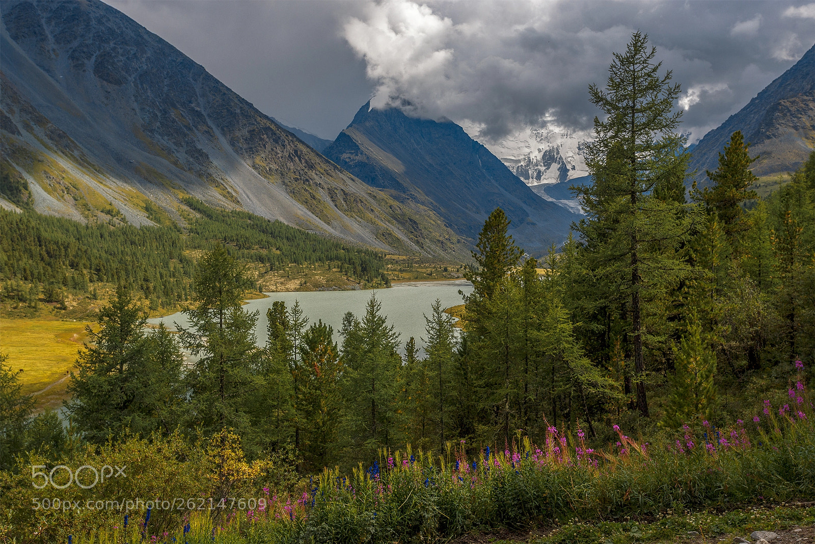 Canon EOS 6D sample photo. Approaching akkem lake. altai photography