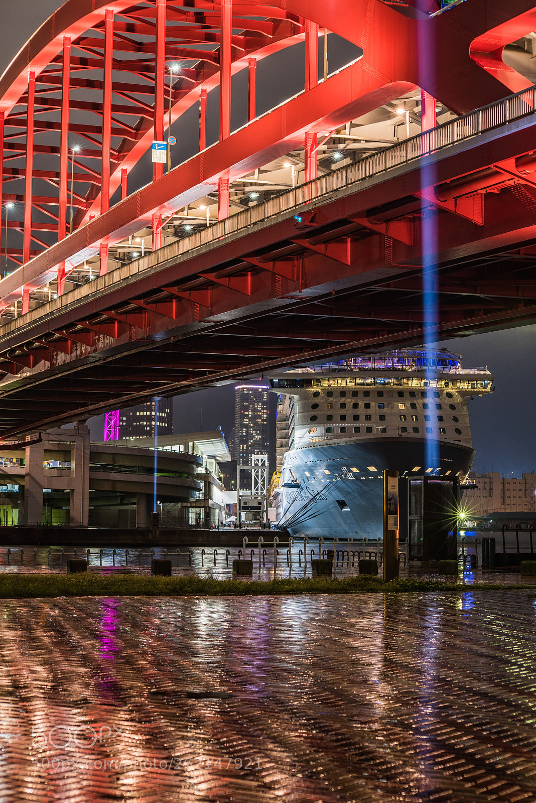 Nikon D750 sample photo. Kobe night photography
