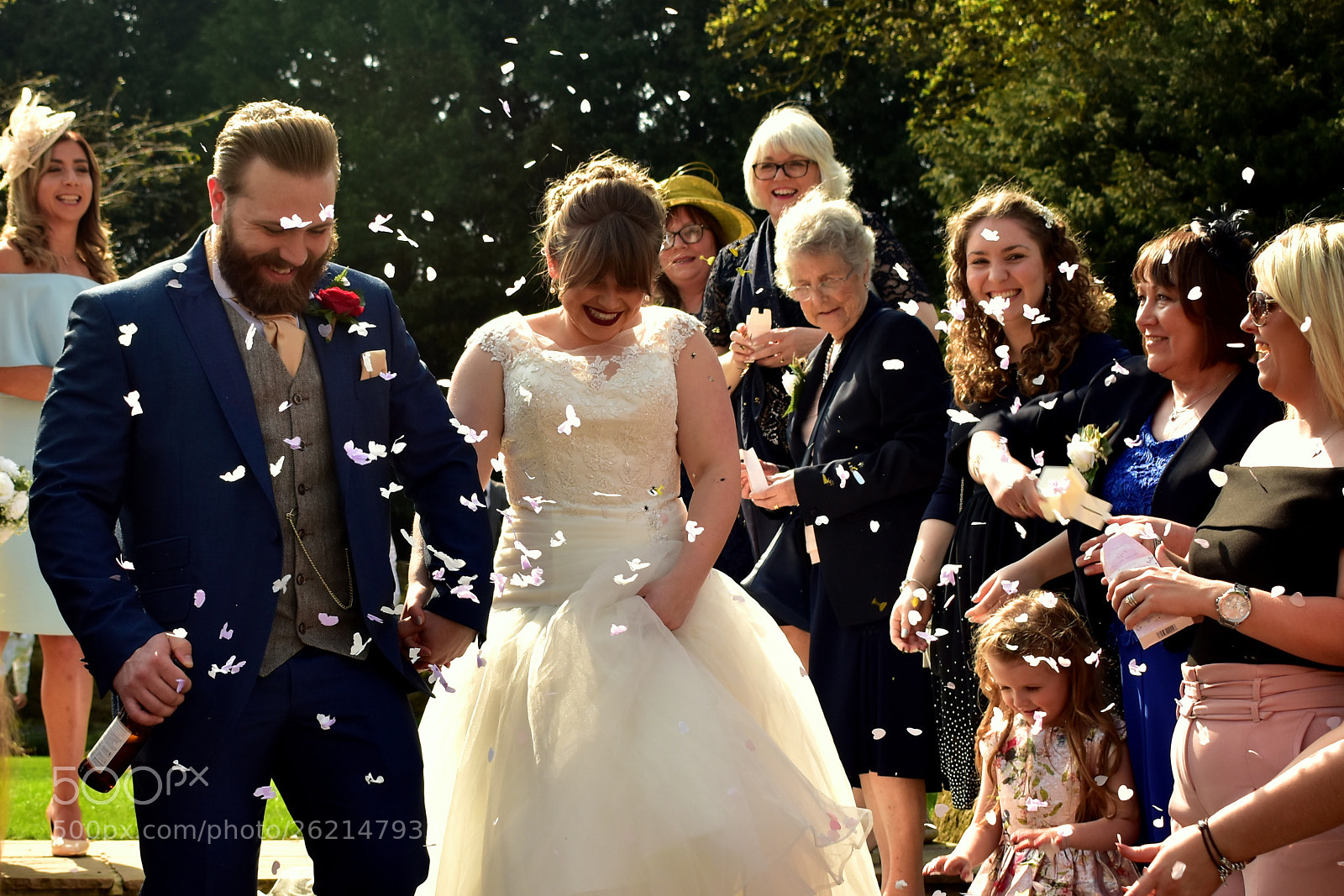 Nikon D5500 sample photo. Confetti photography