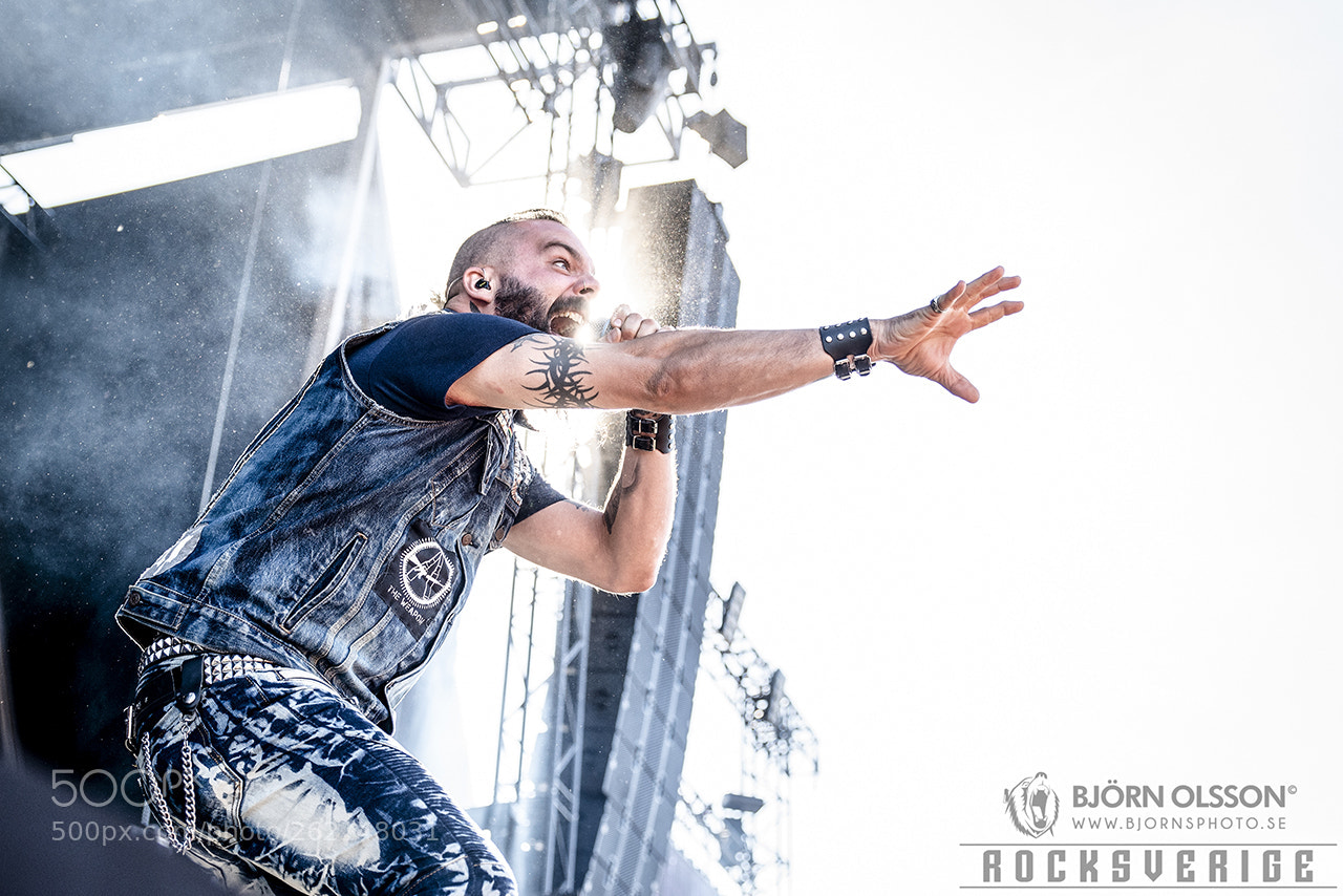 Nikon D750 sample photo. Killswitch engage photography