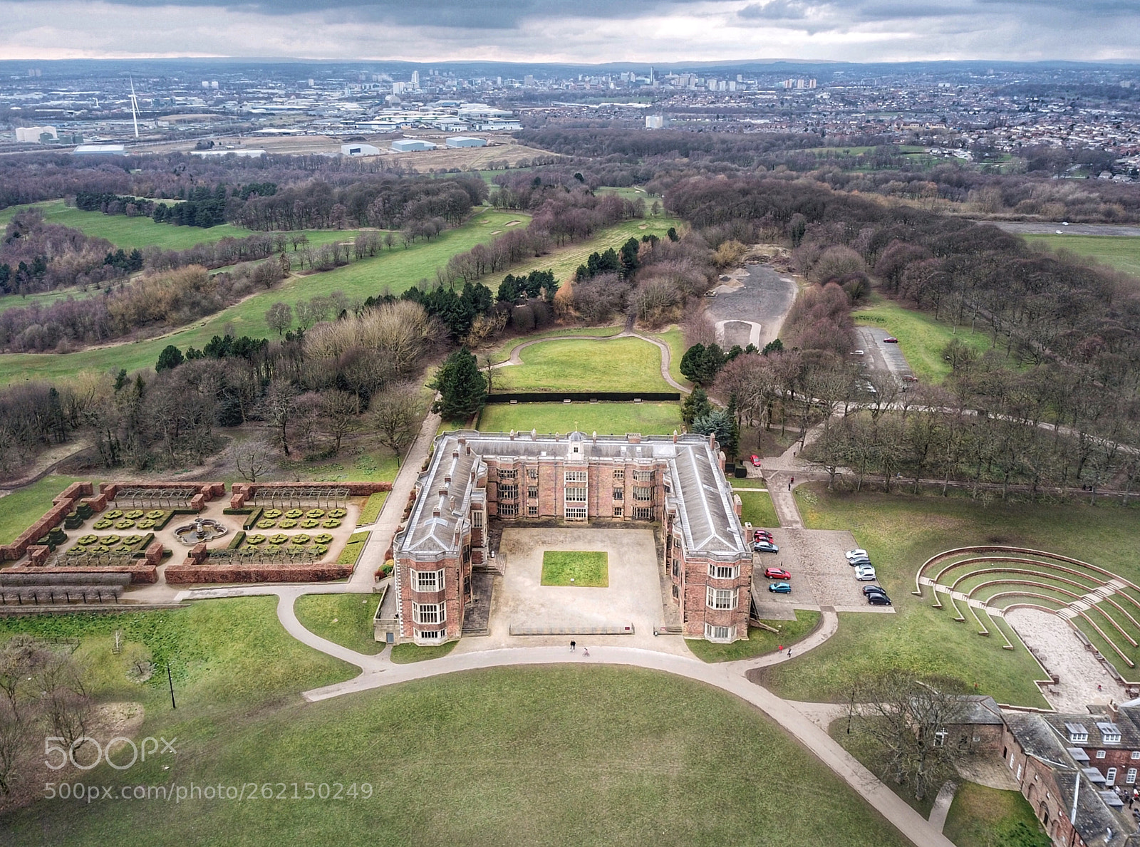 DJI FC220 sample photo. Temple newsam photography