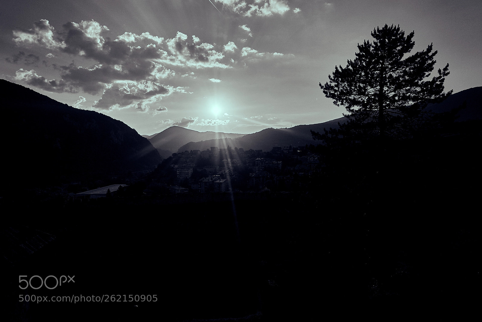 Sony a6000 sample photo. Bosnian sunset photography
