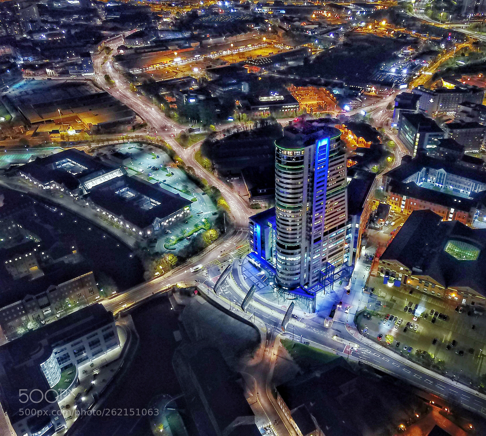 DJI FC220 sample photo. Bladerunner photography