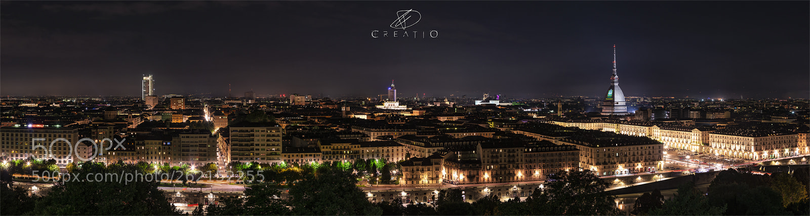 Canon EOS 6D sample photo. Turin by night photography