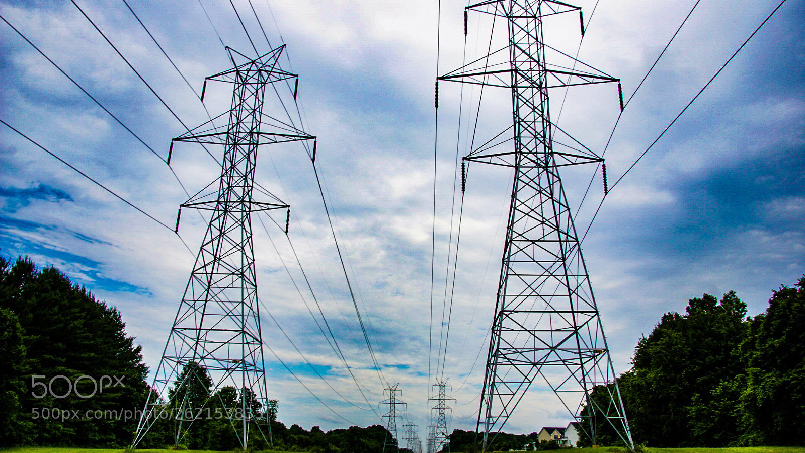 Sony a6000 sample photo. Towers for power photography