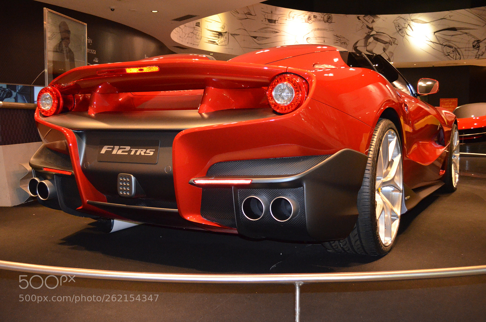 Nikon D5100 sample photo. Ferrari f12 trs photography