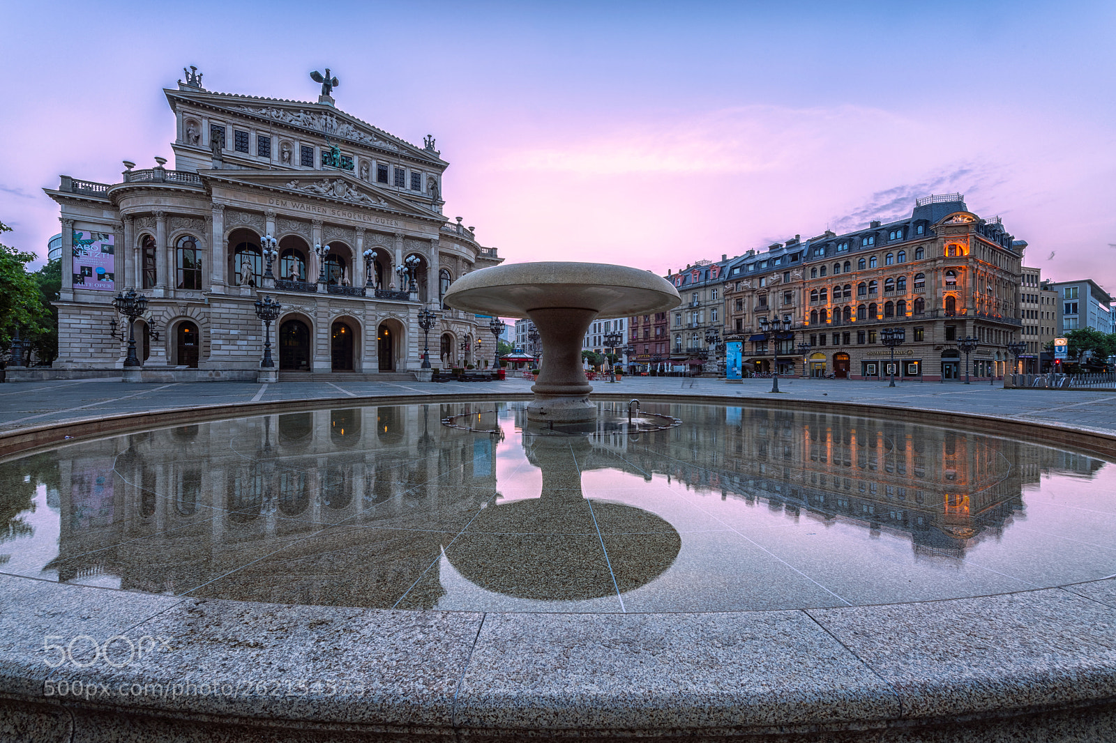 Nikon D850 sample photo. Sunrise alte oper  photography